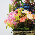 Popular factory price hanging flowers basket for home decoration